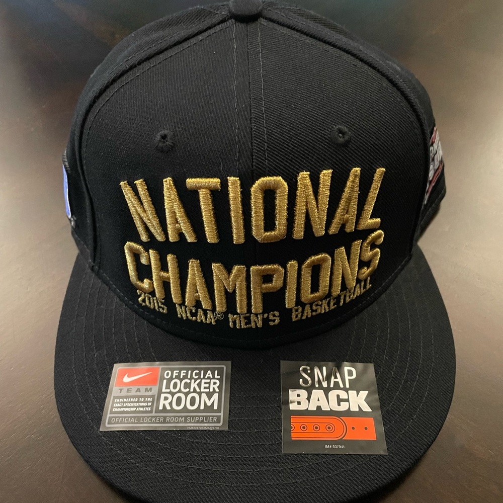 Duke Blue Devils NCAA Championship SnapBack hat.